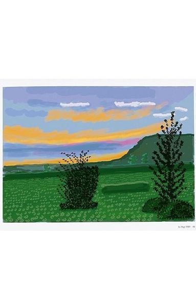 Книга XL. David Hockney. 220 for 2020 (9783836599115) 303100 фото