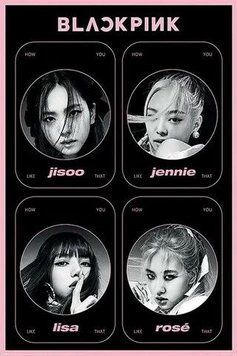 Постер (130) Black Pink - How You Like That (5050574347808) 5050574347808 фото