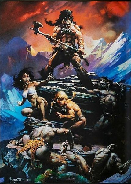Книга The Fantastic Worlds of Frank Frazetta (9783836579216) 9783836579216 фото