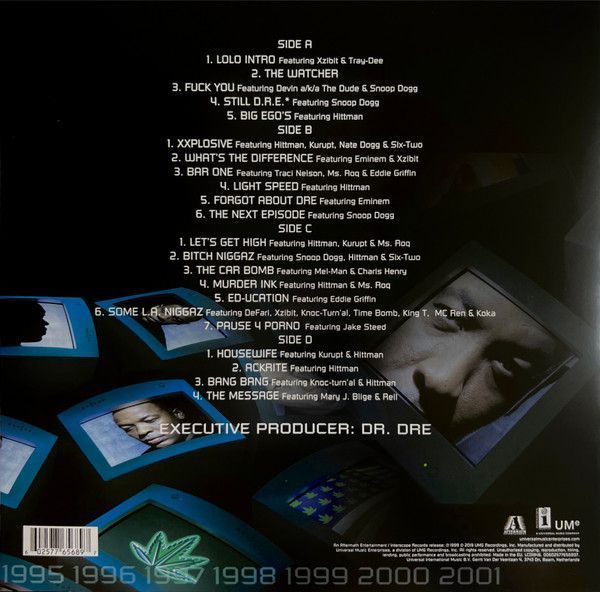 Вінілова платівка Dr.Dre - 2001 2LP (602577656897) 602577656897 фото