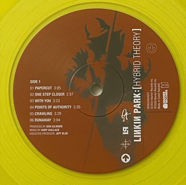 Вінілова платівка Linkin Park &ndash; Hybrid Theory (Limited&nbsp;140&nbsp;gr yellow&nbsp;vinyl) 1LP (93624844037) 93624844037 фото