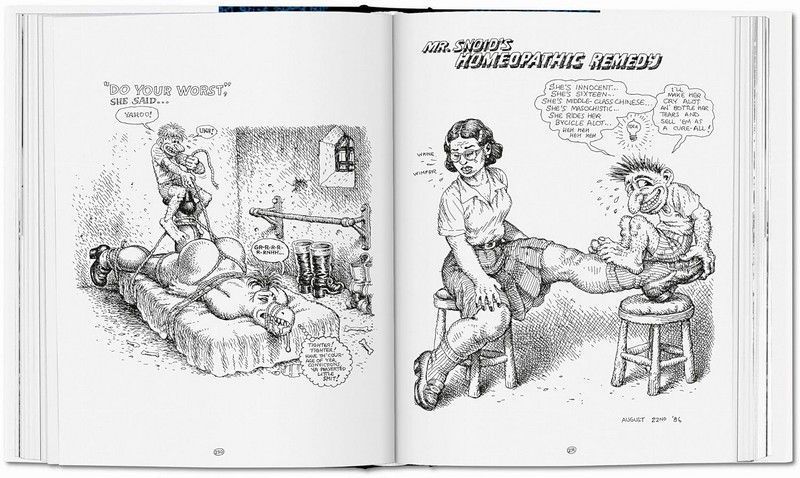 Книга Robert Crumb. Sketchbook Vol. 4. 1982&ndash;1989 (9783836566964) 297741 фото