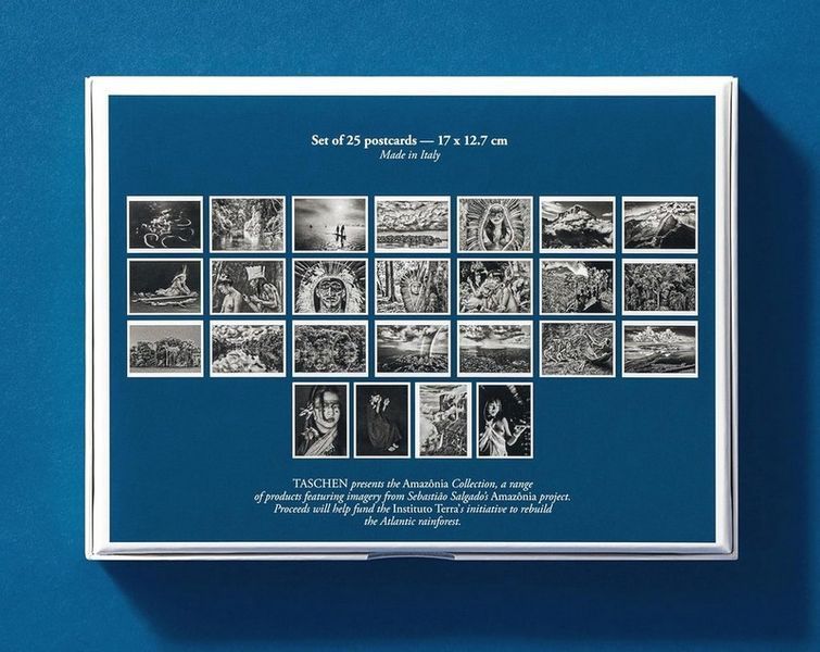 Книга Sebastiao Salgado. Amazonia. Postcard Set (9783836589383) 280072 фото