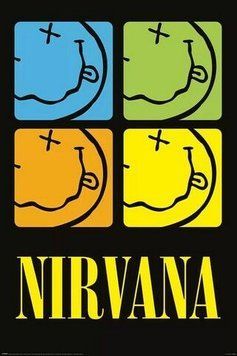Постер (191) Nirvana - Smiley Squares (5050574350327) 5050574350327 фото