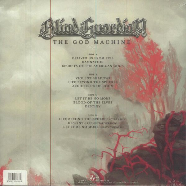 Вінілова платівка Blind Guardian - God Machine 2LP (727361575519) 727361575519 фото
