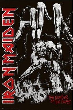 Постер (167) Iron Maiden - Number of Beast (8435497285524) 8435497285524 фото