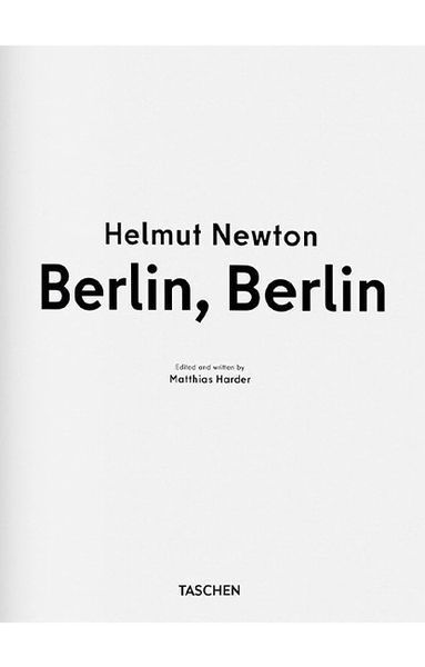 Книга Helmut Newton. Berlin, Berlin (9783754400685) 292874 фото